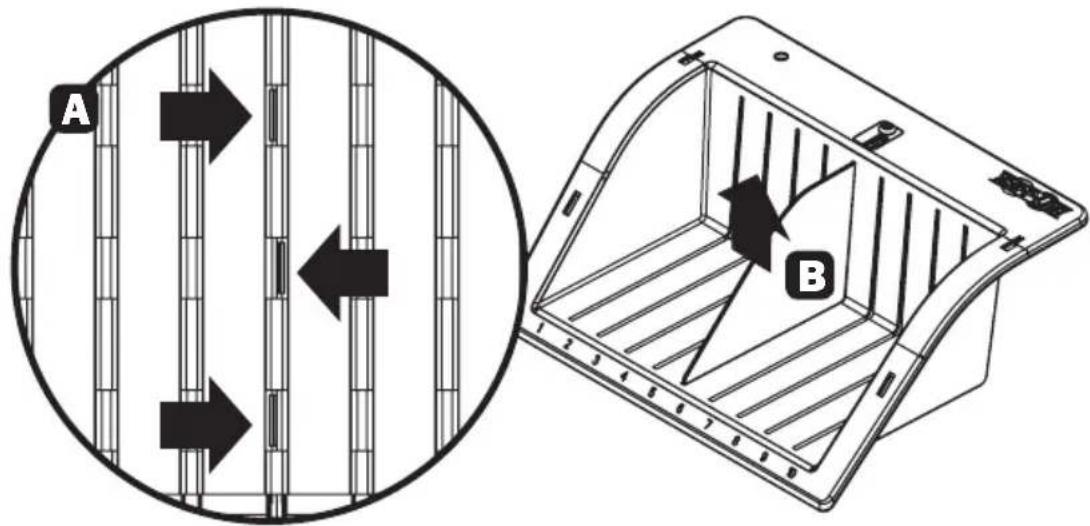 Tripp Lite CSD1006AC - Adjusting Storage Shelf Dividers (All Models) - 1