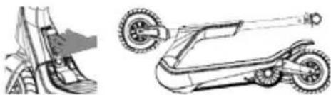 NILOX 30NXMOPRPB001 - Plegar y guardar el patinete - 1