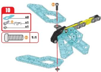 MECCANO 3 Model Set Insects - 70