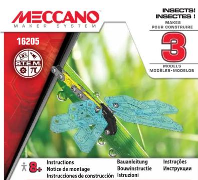 MECCANO 3 Model Set Insects - 1