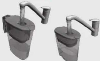 AEG AquaSense - Filter through 2 litres of water - 1