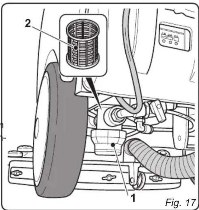 Ghibli Winner 38E - 11.1.e - Substituição da escova (Fig. 18) - 1