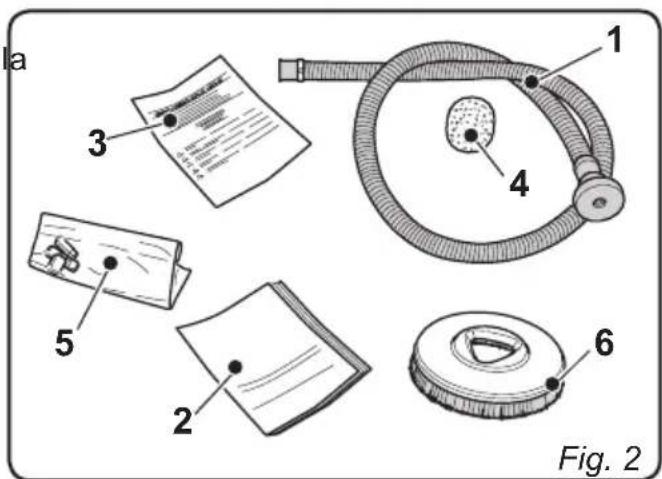 Ghibli Winner 38E - 3.1.a - Posicionamiento del manillar (Fig. 3) - 3