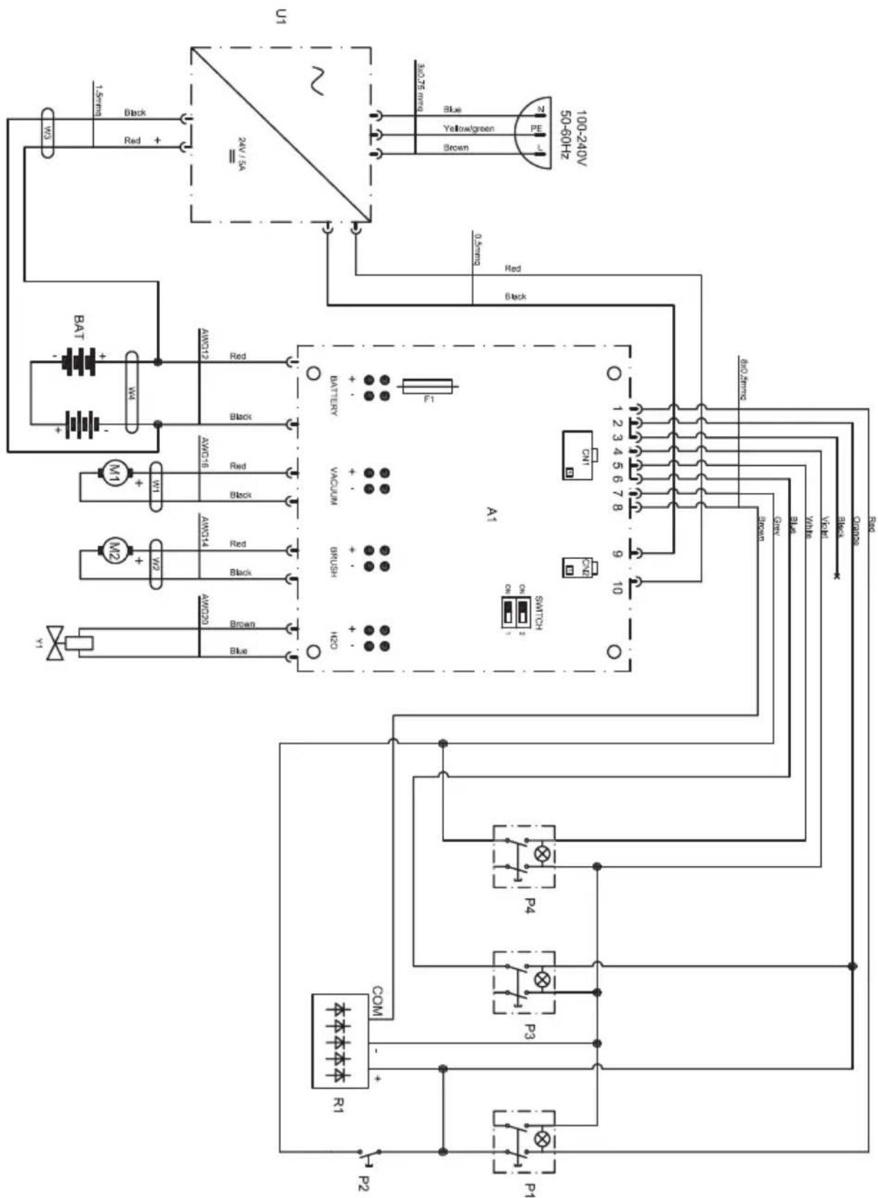 Ghibli Winner 38E - ELEKTRISCHE SCHALTPLÄNE - 1