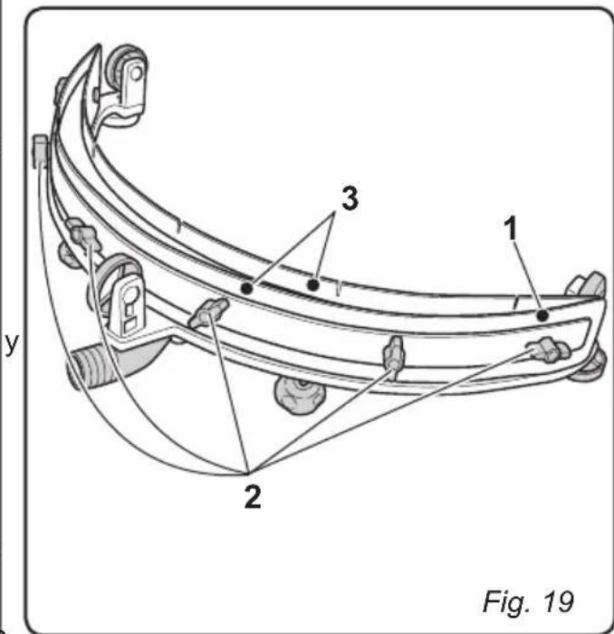 Ghibli Winner 38E - 11.1.g - Regulación incidencia del limpiador (Fig. 20) - 1