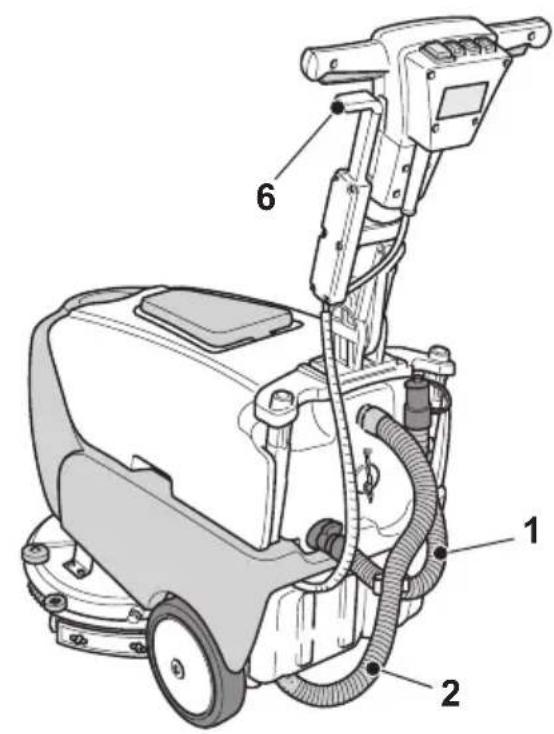 Ghibli Winner 38E - Ciclo de lavado, cepillado, secado: - 1