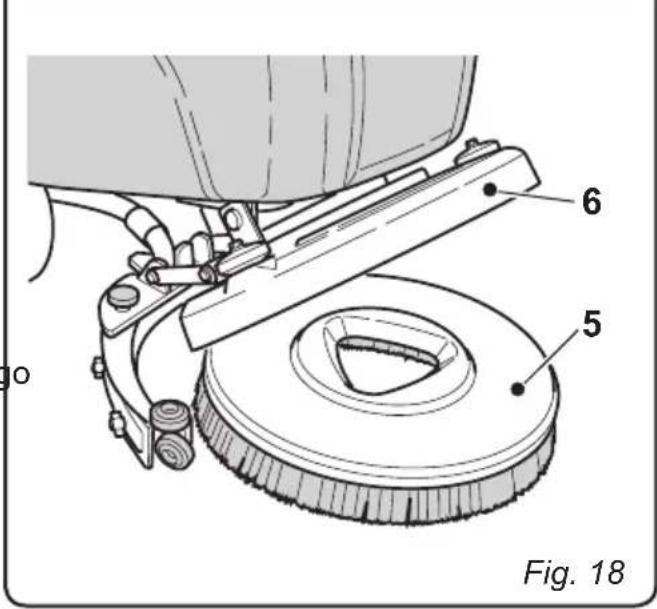 Ghibli Winner 38E - 11.1.e - Substituição da escova (Fig. 18) - 3