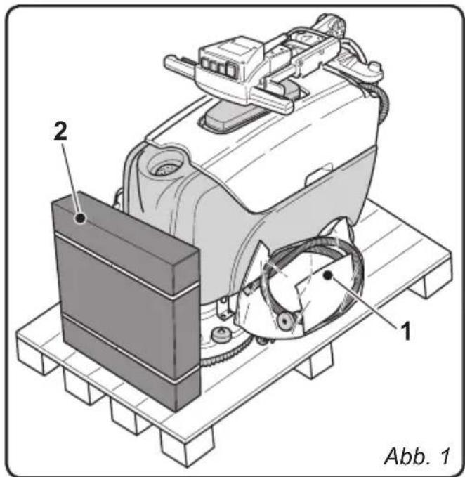 Ghibli Winner 38E - 3.1.a - Positionierung der Handstan- ge (Abb. 3) - 1