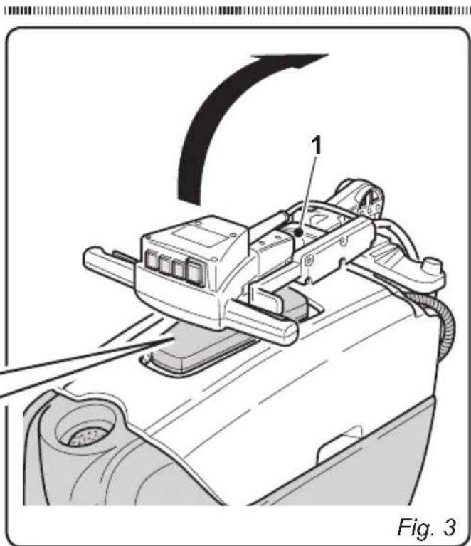 Ghibli Winner 38E - 3.1.a - Posicionamento do conjunto guidão (Fig. 3) - 4