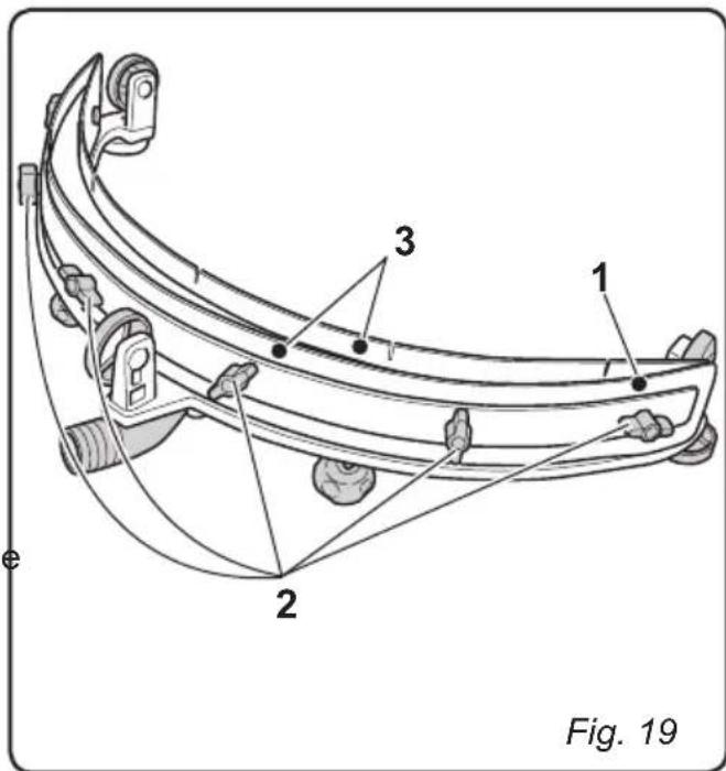 Ghibli Winner 38E - 11.1.g - Configuração de incidência do limpador (Fig. 20) - 1