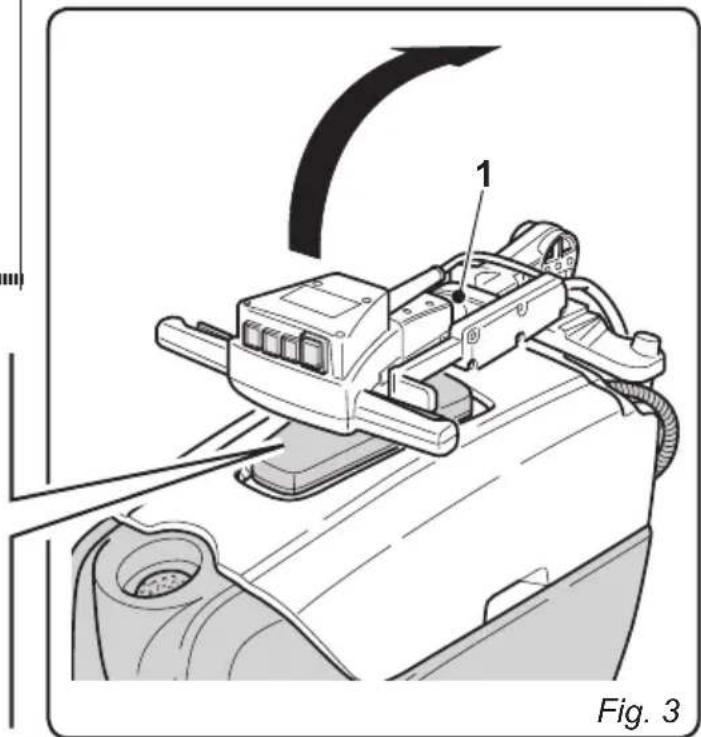 Ghibli Winner 38E - 3.1.a - Posicionamiento del manillar (Fig. 3) - 4