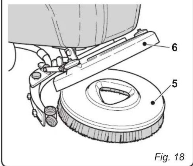 Ghibli Winner 38E - 11.1.e - Replacing the brush (Fig. 18) - 3