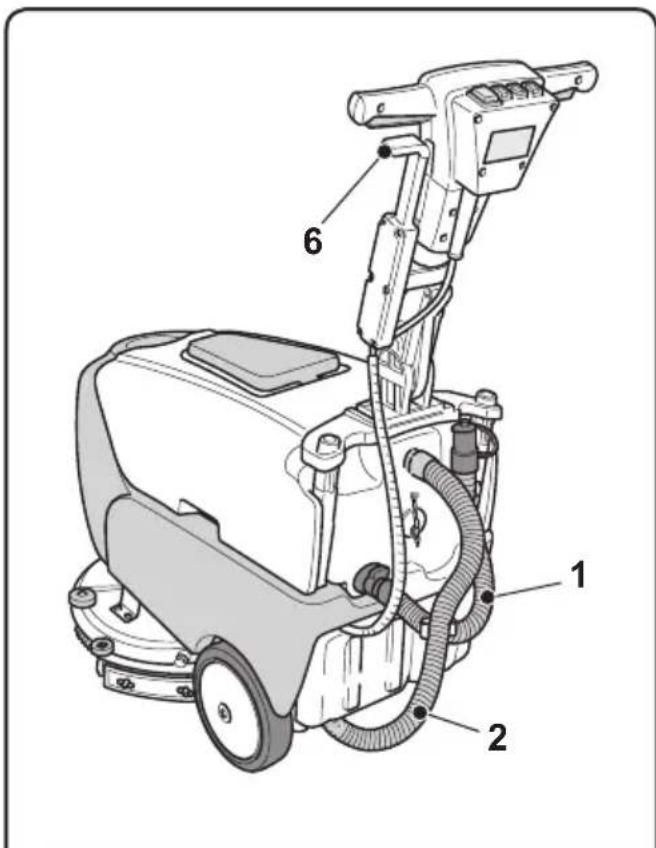 Ghibli Winner 38E - Cycle de lavage, de brossage et de séchage : - 1