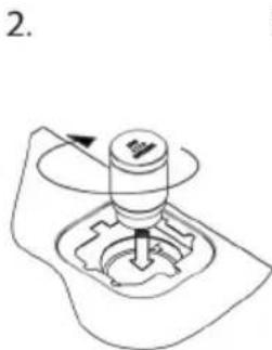Atag VD1611D - Ölfilter einbauen - 2