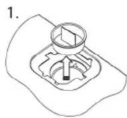 Atag VD1611D - Install oil filter - 1
