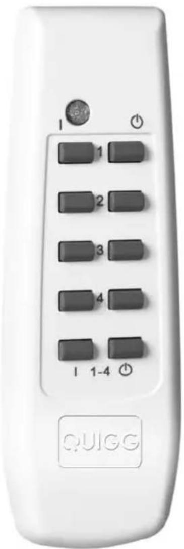 QUIGG GTFSI09 - SET DE PRISES RADIOCOMMANDEES Pour l'intérieur - 1