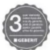 GEBERIT Sigma 80 - Garantie client final - 1