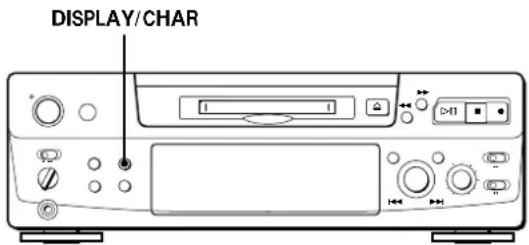 SONY MDSS38 - Consejos útiles para la grabación - 1