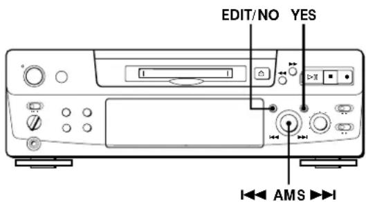 SONY MDSS38 - Borrado de grabaciones (Función de borrado) - 1
