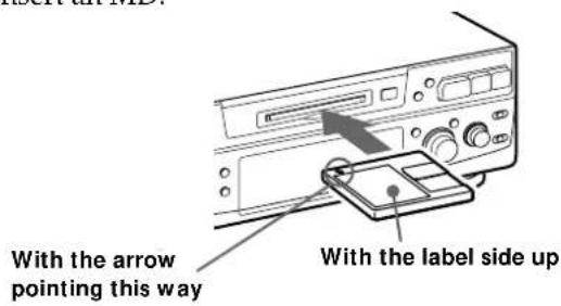 With the arrow pointing this way With the label side up