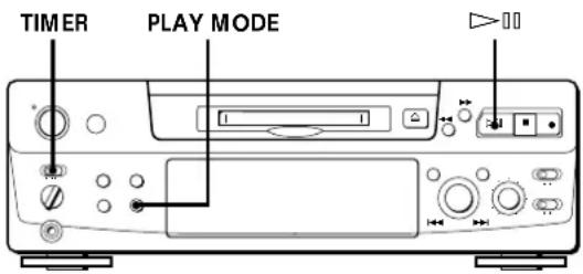 TIMER PLAY MODE
