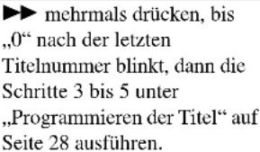 SONY MDSJE440 - Ändern des Programminhalts - 3