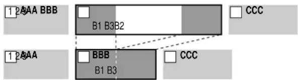 12AAA BBB B1 B3B2 CCC 12AAA BBB B1 B3 CCC