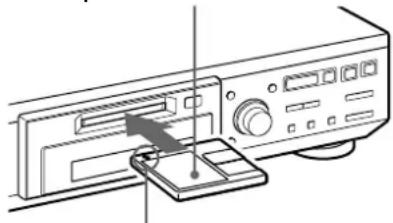 SONY MDSJE440 - Description du panneau avant - 1