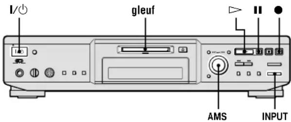 I/O gleuf AMS INPUT