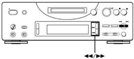 SONY MDSPC1 - Locating a Particular Point in a Track - 1