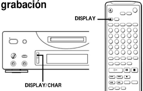 SONY MDSPC1 - Cuando el deck está grabando o en el modo de pausa de grabación, las señales digitales que entran por uno de los connectores de entrada digital salen al conector DIGITAL OUT con la misma Frequencia de muestreo. - 1