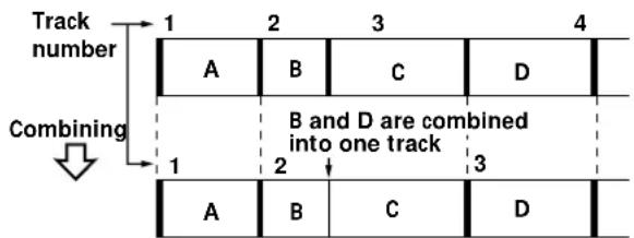 SONY MDSPC1 - Combining Recorded Tracks (COMBINE Function) - 1