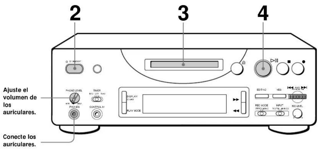 SONY MDSPC1 - Reproducción de un minidisco - 1