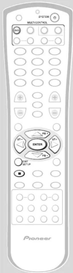 PIONEER XVDV55 - 5Après quoi,appuyez sur TEST TONE pour désactiver le test de tonalité. - 1