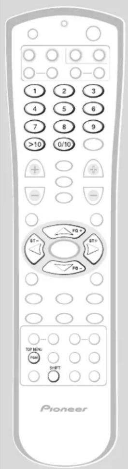 PIONEER XVDV55 - Programmation des répertoires - 1