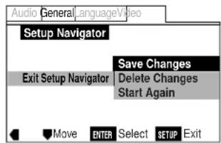 PIONEER XVDV55 - Confirmez tous les réglages. - 1