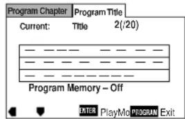 PIONEER XVDV55 - Programmation d'un repertoire de DVD - 2