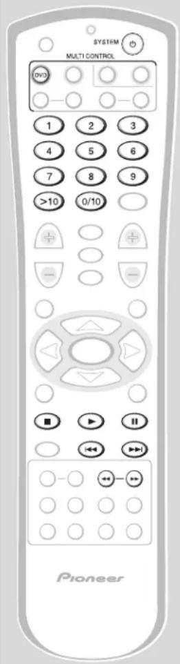 PIONEER XVDV55 - Ejectez et retirez le disque avant d'eteindre. - 1