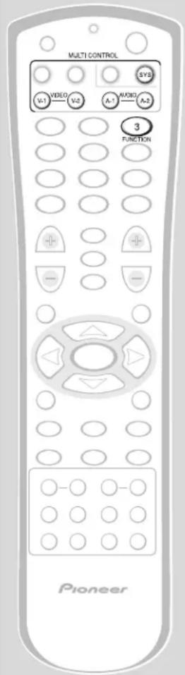 PIONEER XVDV55 - - Appuyez sur MONO pour - 1