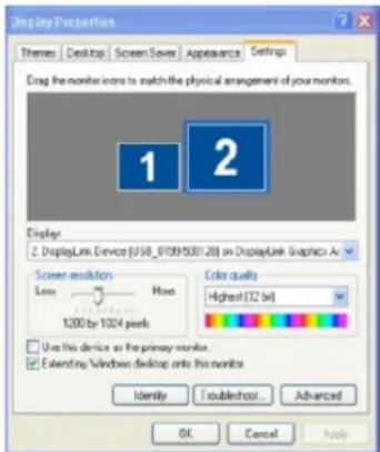 KONIG CMPUSBVGA11 - Zrcadleni plochy Windows - 1