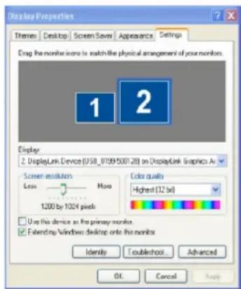 KONIG CMPUSBVGA11 - Peilaa Windows-työpöytäsi - 1