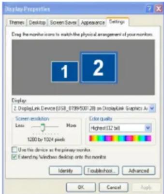 KONIG CMPUSBVGA11 - Duplicarea suprafetei de lucru Windows - 1