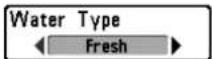 HUMMINBIRD Matrix 17 - Réglage de la profondeur maximale : - 1