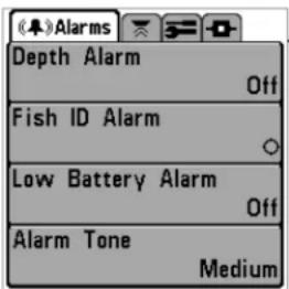 HUMMINBIRD Matrix 17 - Pour modifier le transducteur en fonction : - 1