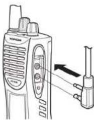 TOPCOM Protalker 1016 - Ulkoinen kajutin/mikrofonin liittimet - 2