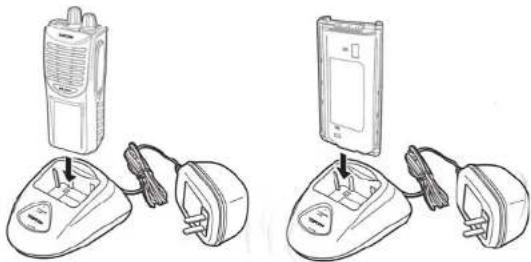 TOPCOM Protalker 1016 - Charging the battery - 1
