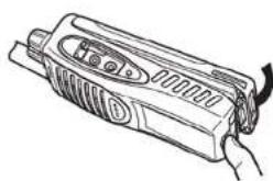 TOPCOM Protalker 1016 - Removing the battery pack - 2