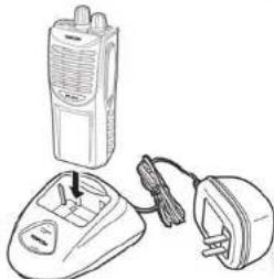 TOPCOM Protalker 1016 - Ladowanie baterii - 1