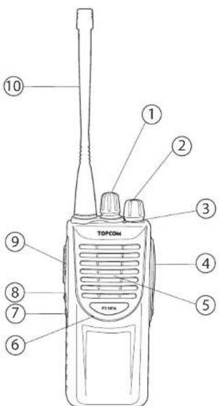 TOPCOM Protalker 1016 - NopntoEkeTg PMR - 1