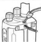 TOPCOM Protalker 1016 - Installera handremmen - 1